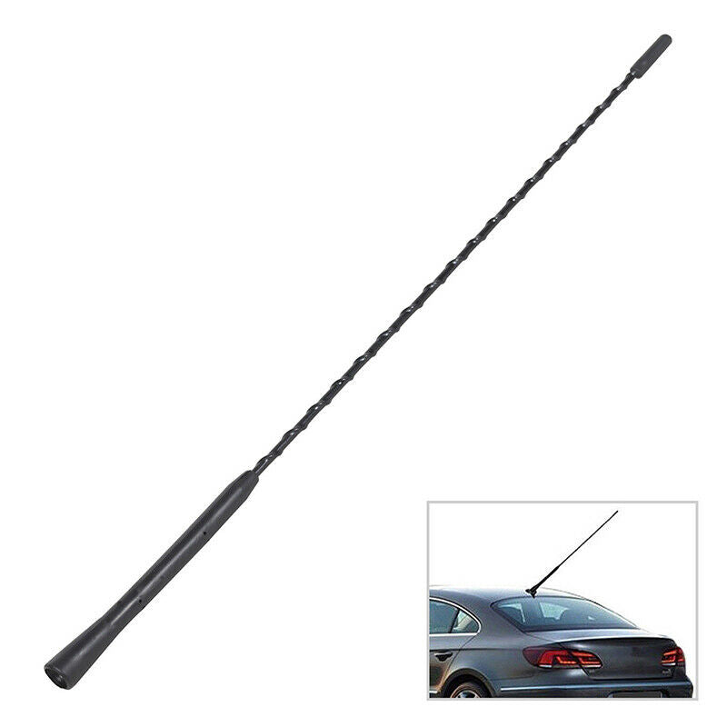 16" Replacement Car Radio Stereo Aerial Bee Sting Mast Antenna Black For .l8