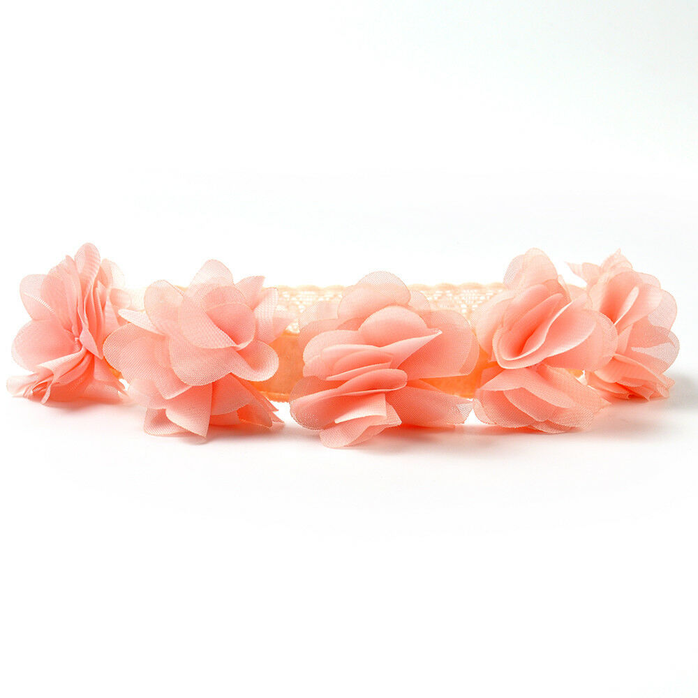 Kids Baby Girl Toddler Cute Lace Flower Hair Band Headwear Headband Accessories