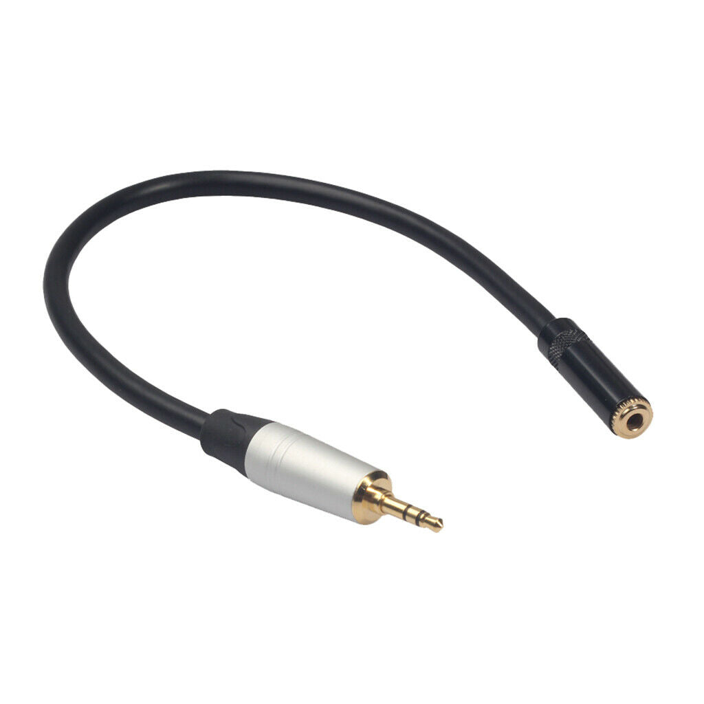 (1 feet) 3.5mm Male to 3.5mm Female Stereo Audio Extension Cable