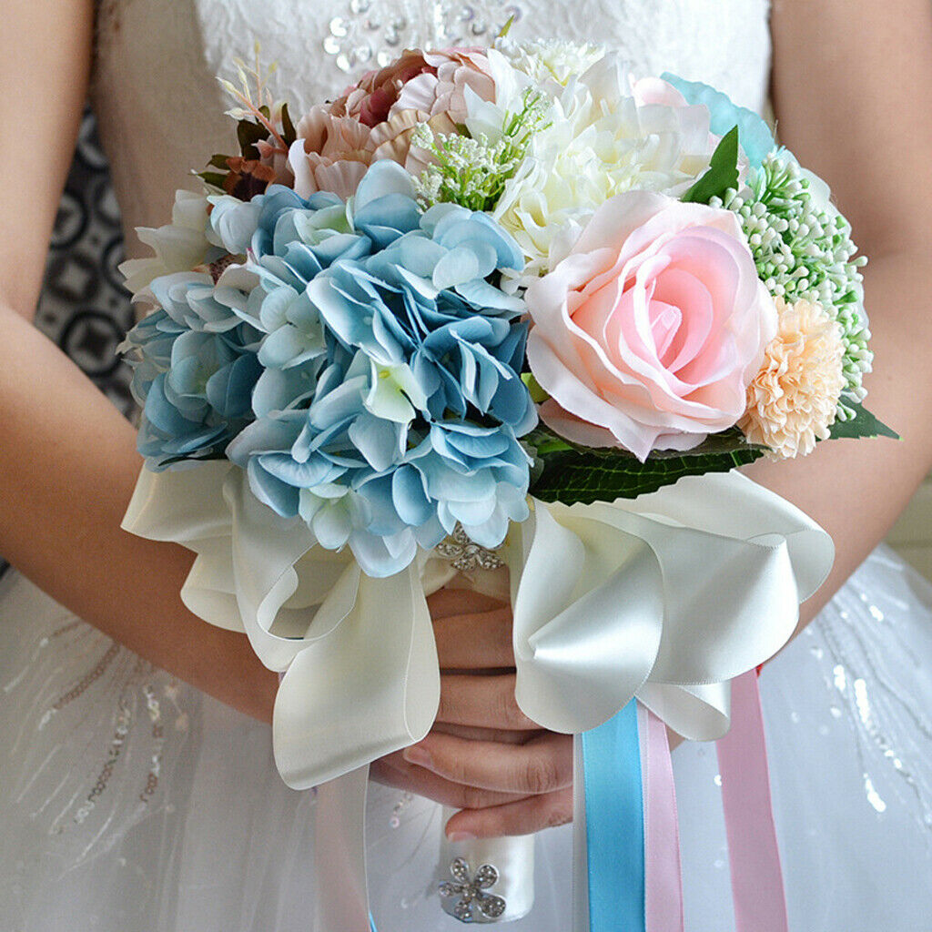 Artificial Flowers Simulation Flower Bride Bouquet Wedding Supplies Decor #3