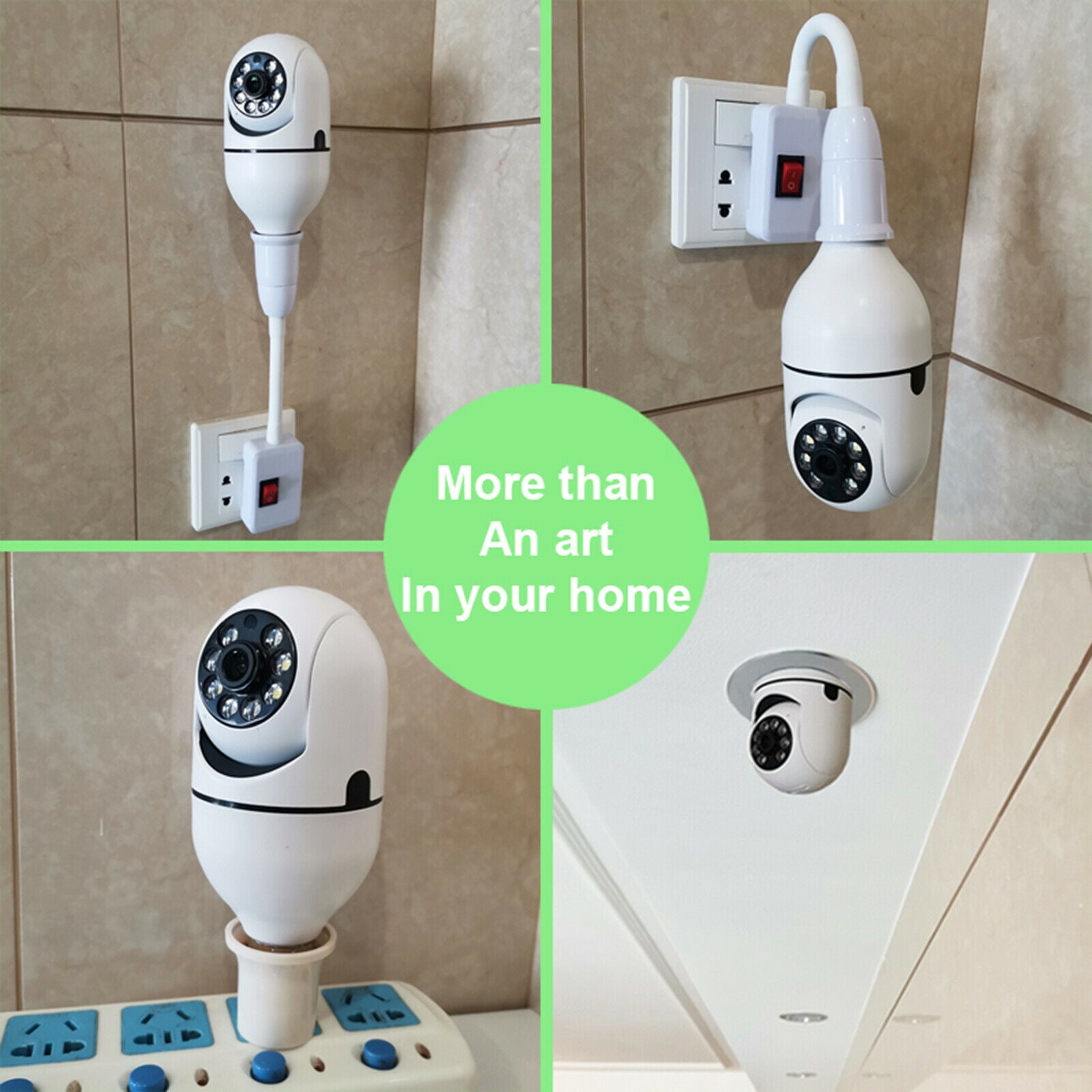 Wireless WiFi Camera 1080P HD IP Security Camera Auto Tracking Indoor
