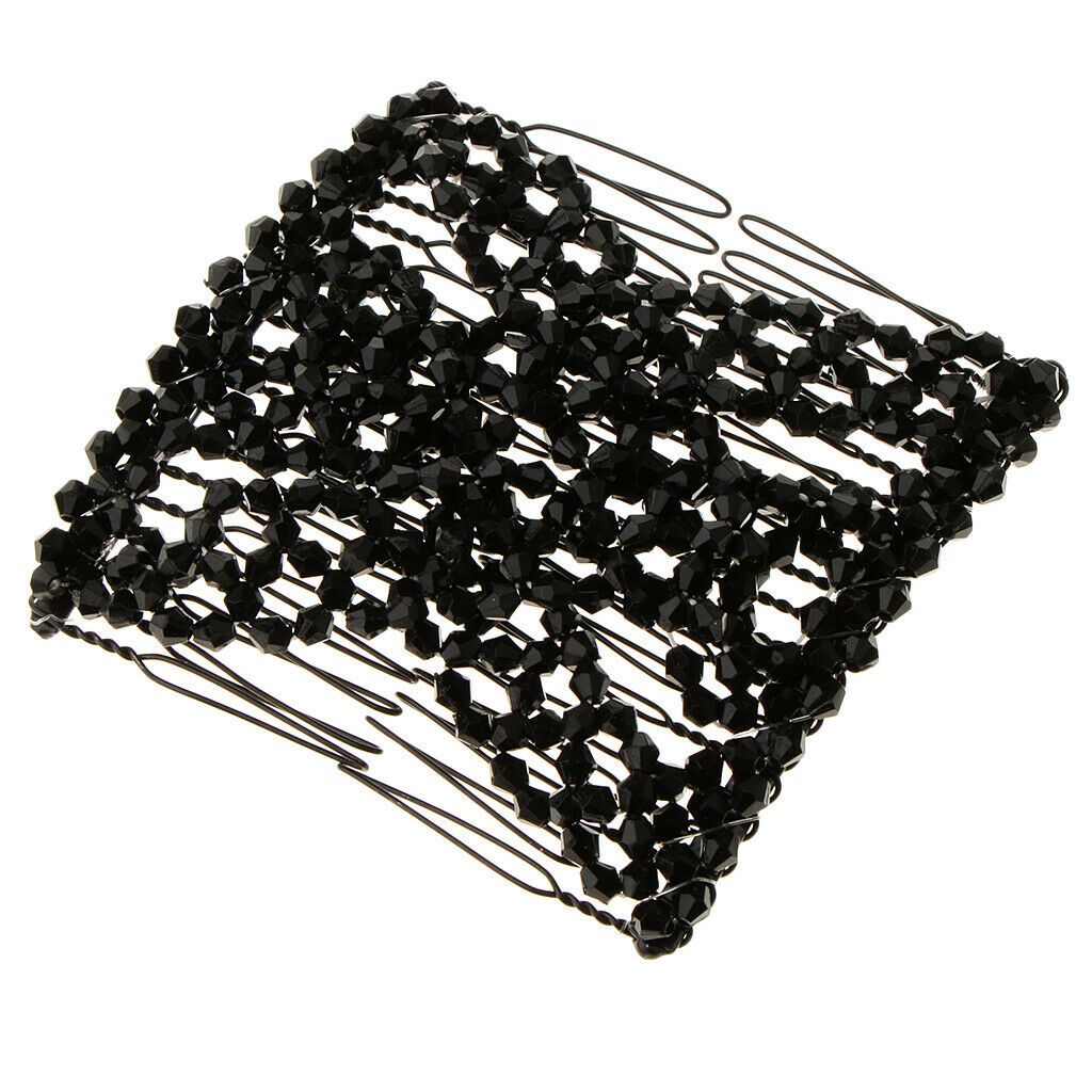 Elastic  Hair Combs Double Hair Clips Stretchy Accessories
