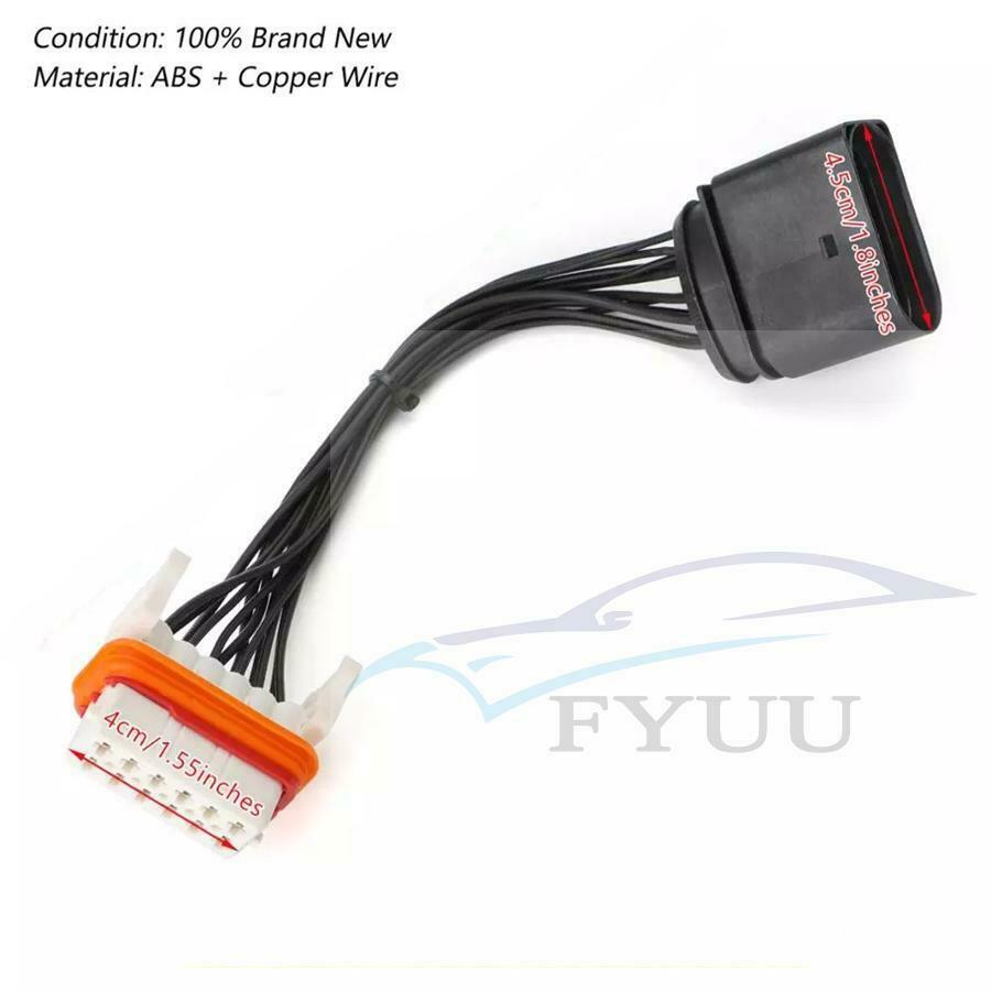 1 x Headlight Wiring Harness Xenon Front Headlight Wiring Harness Adapter