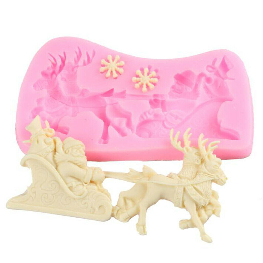 Silicone cake mold, cake decor, fondant chocolate mold for Christmas