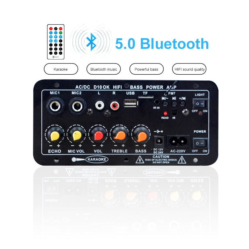 Bluetooth Audio Amplifier Board Hifi Stereo Audio Amplifier Digital Power Amp