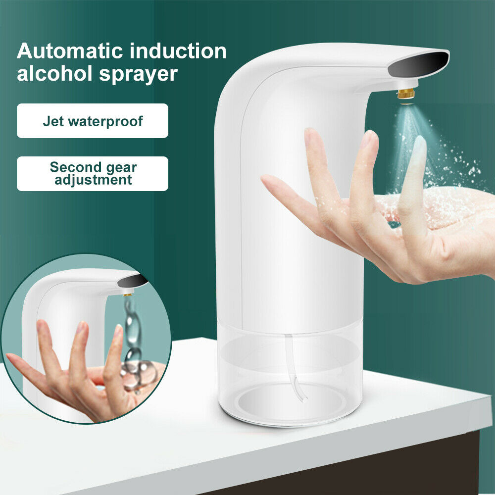 300ML Automatic Soap Dispenser Sensor Spray Machine Household Rechargeable