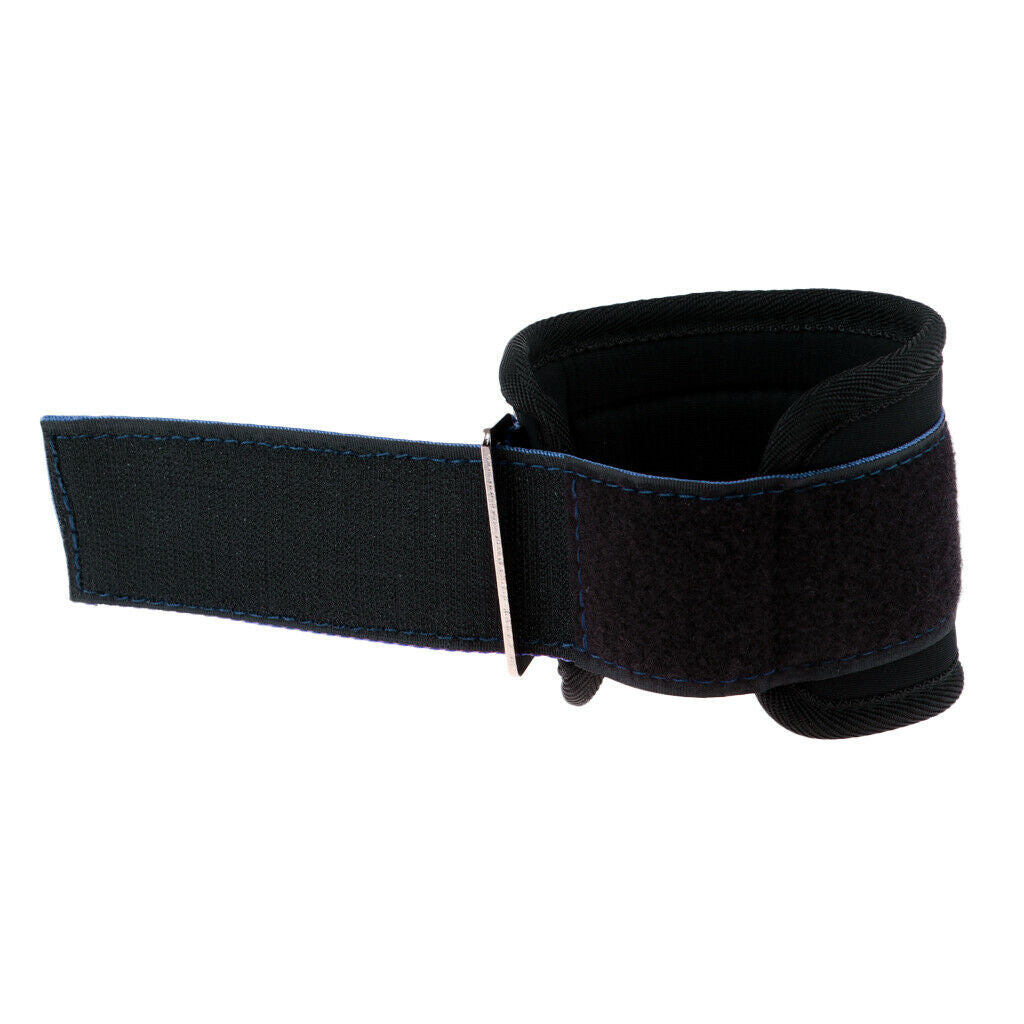Fitness Ankle Straps Strength Pull Exercise Training Anchor D-ring Blue