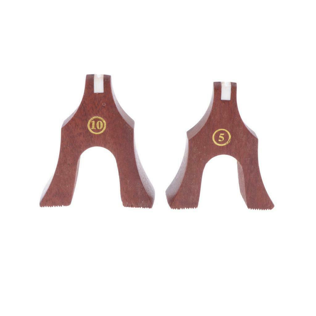 Natural Wood Guzheng Bridge for Chinese Zither Koto Gu Zheng Replacement