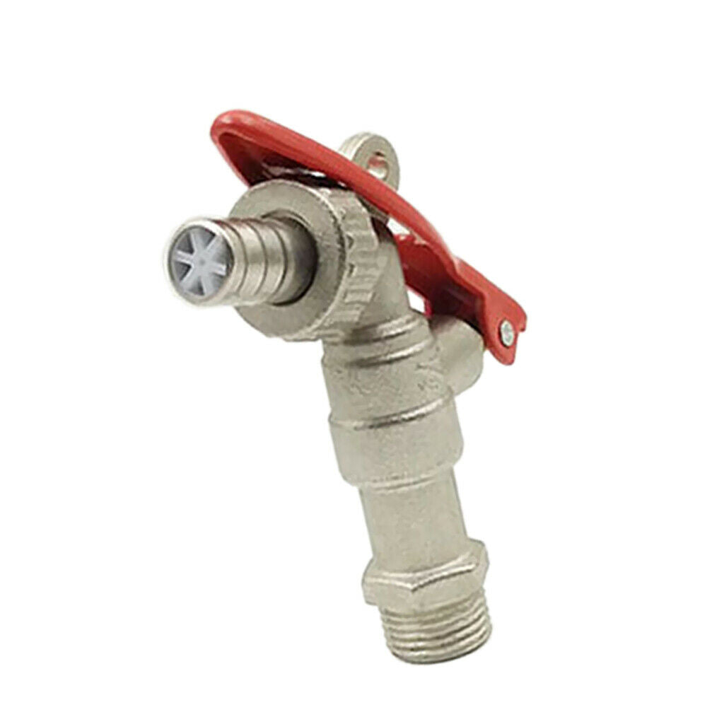 Lockable Home Garden Locked Faucet Water Tap 1/2 inch Brass Outdoor Tool