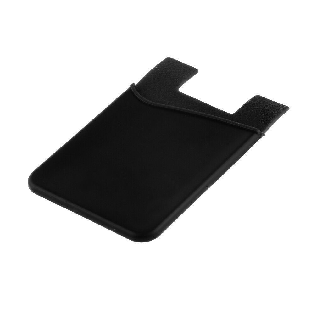 2pcs Wallet Credit Card / ID / Cash Holder for Cell Phone Silicone
