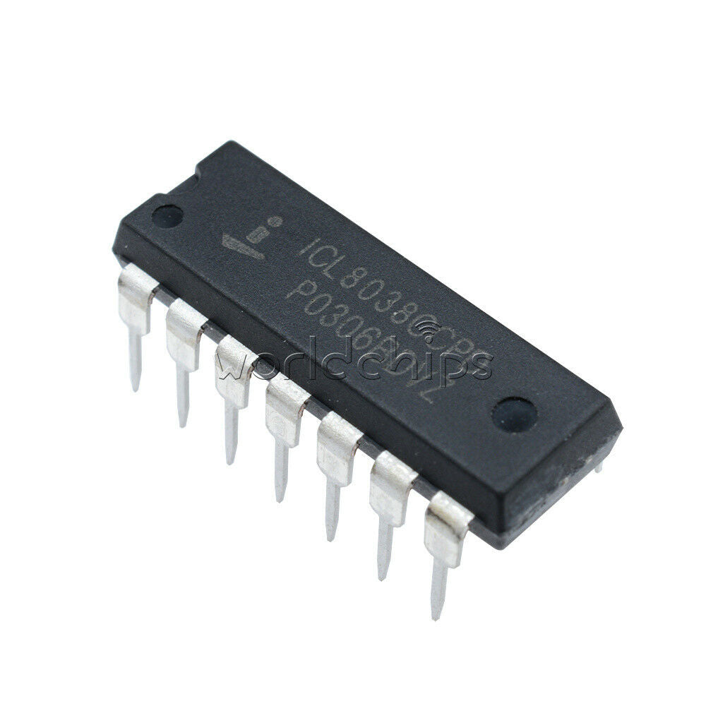 ICL8038 ICL8038CCPD INTERSIL IC OSCILL GEN/VOLT CONTROL 14 DIP Signal Generator