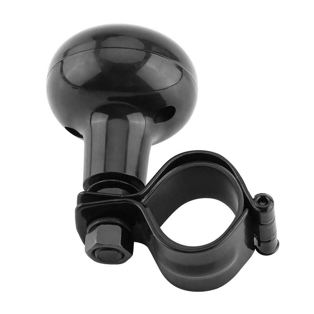 Universal Car Steering Wheel Handle Aid Auto Booster Ball Spinner Knob Black NEW