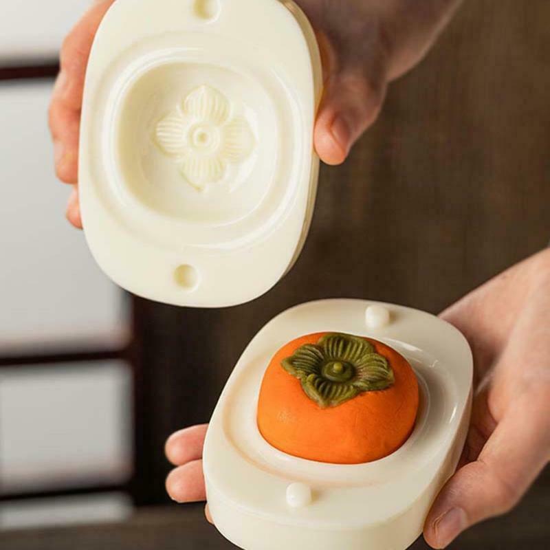 Sugarcraft Mooncake Mould Silicone Cartoon Bakeware Hand-Pressure Mooncake Mold
