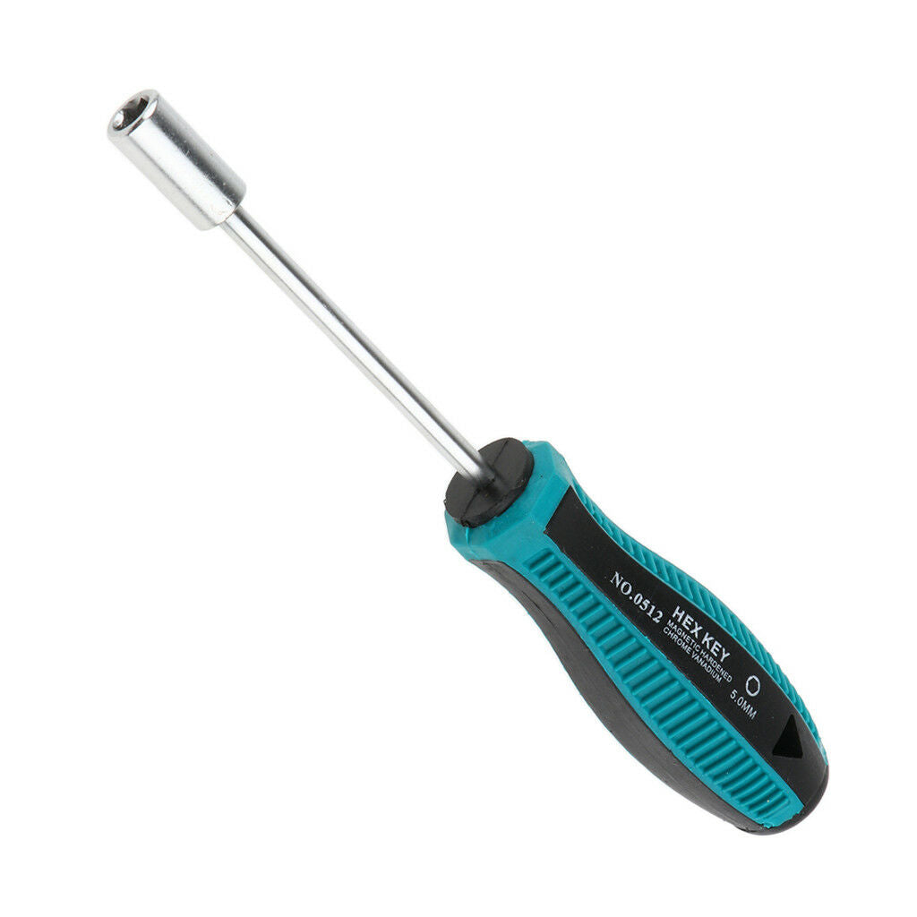 Hex Socket Screwdriver Hexagon Sleeve Screwdriver Hex Nut Screwdriver 5mm