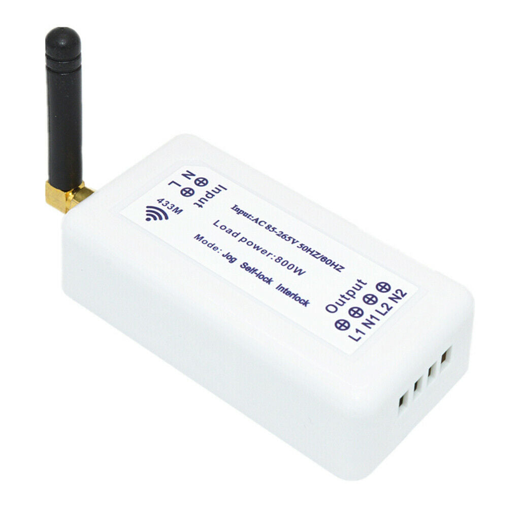 2-Way 433M Wireless Control Switch Home Appliance Control Switch AC85~265V