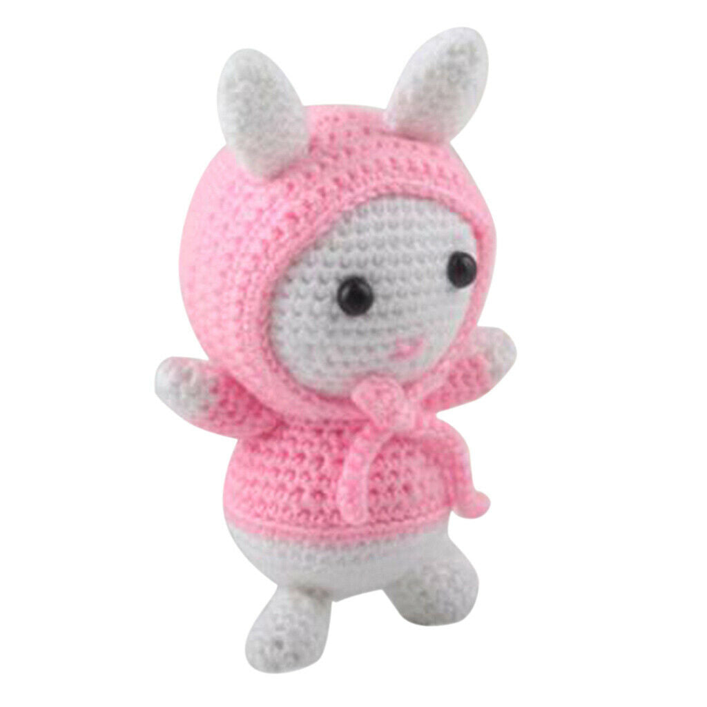 Amigurumi Crochet Kits Rabbit Sheep DIY Animal Material Package for Children