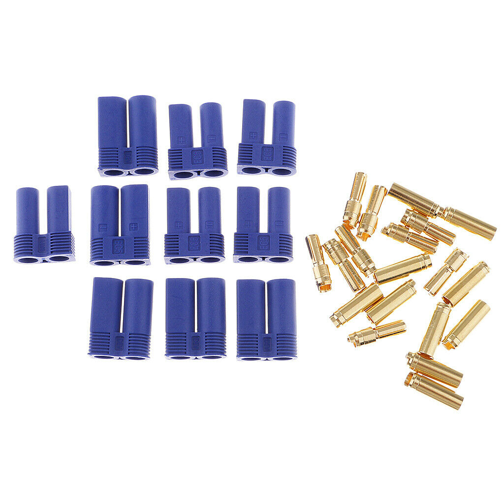 10 Pairs EC5 Socket Banana Male Female Connector With Case Kit Accessory For