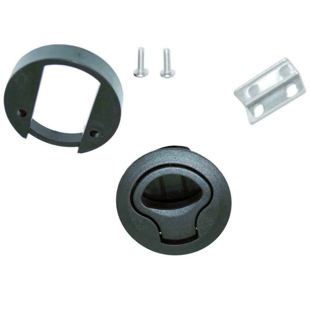 Plastic 2'' Flush Door Pull Locker Hatch Latch Marine Boat Yacht Lift Handle