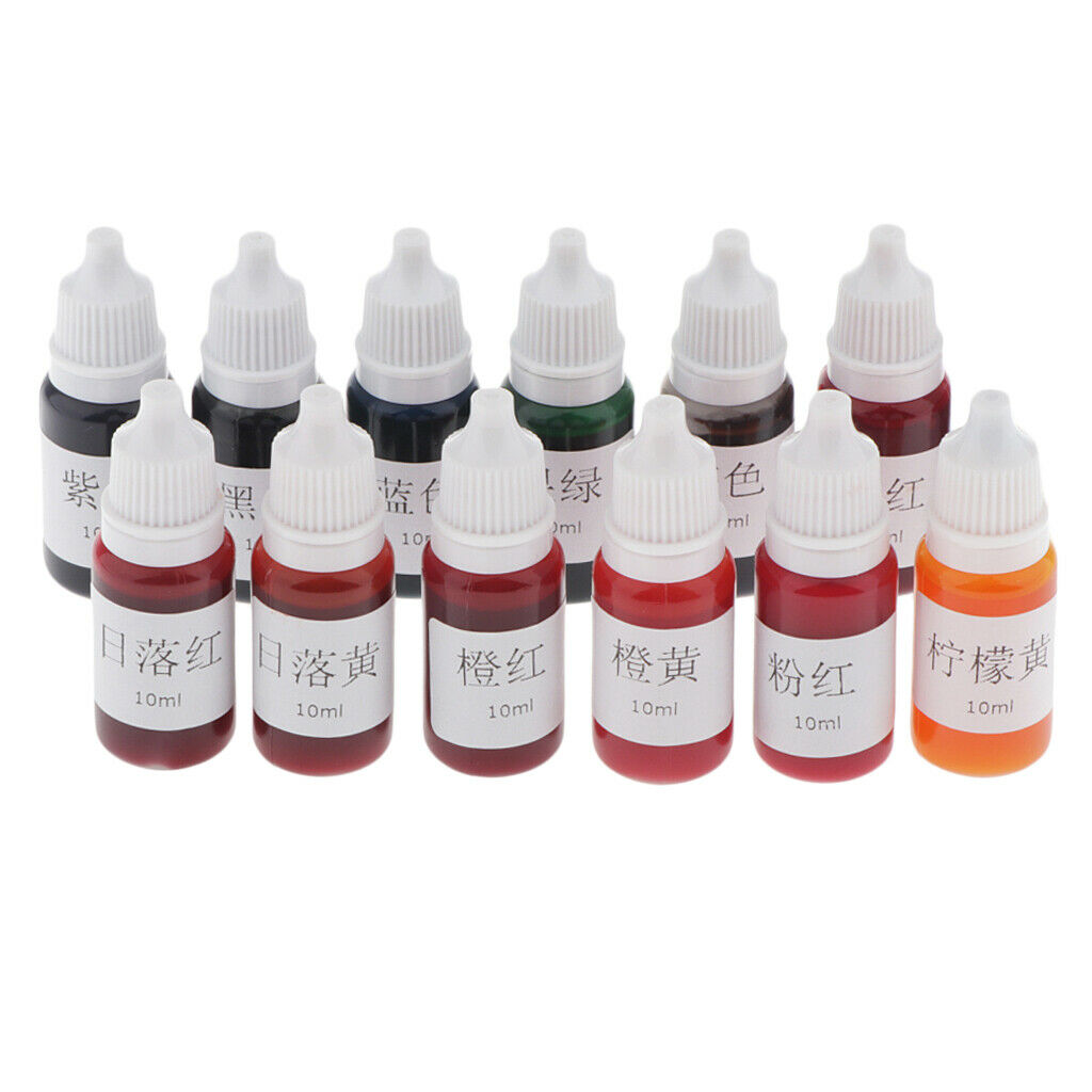 12x Food Grade Skin Safe Coloring Pigments Handmade Cake DIY Soap Candle Crafts