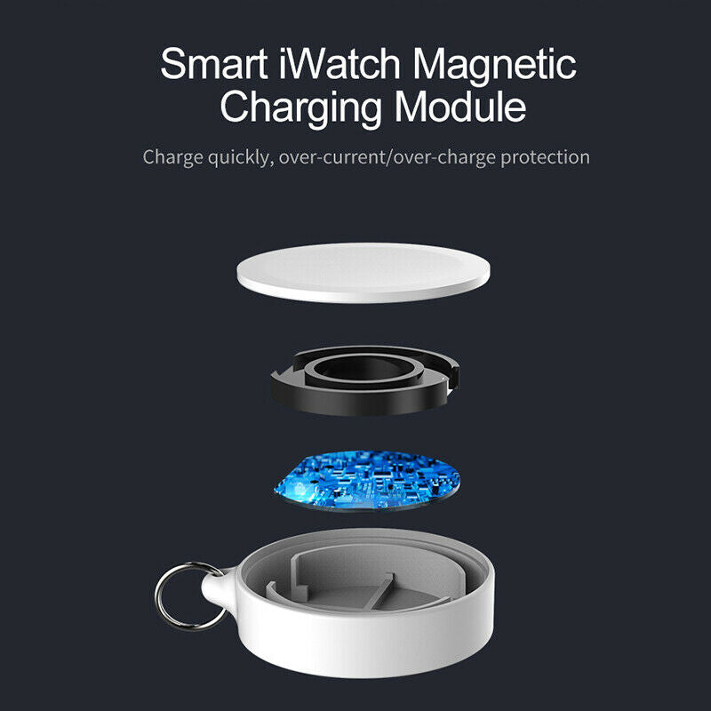 Magnetic USB Charger For iWatch Series 5 4 3 2 1 Portable Fast Charging Cabl SJ
