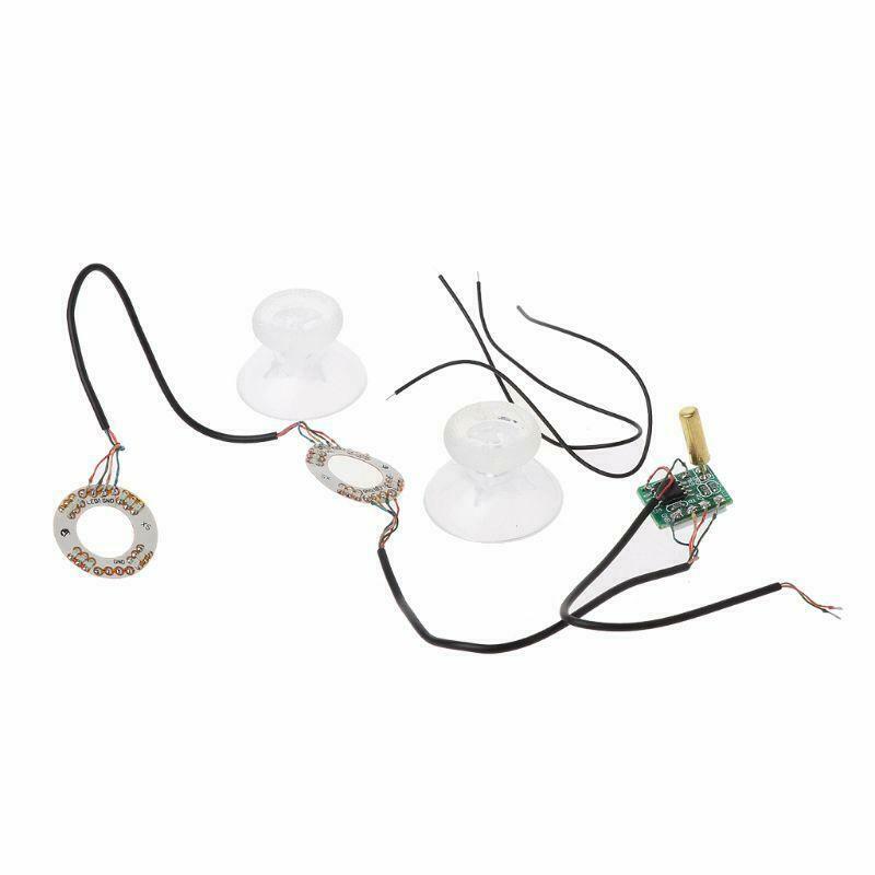 LED Light Thumb Analog Thumb Mod With Clear Thumbsticks Cap DIY for X box One