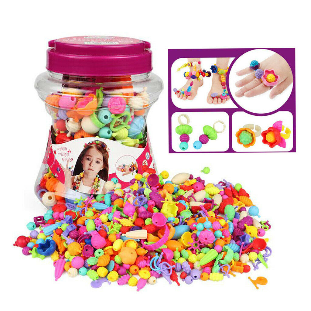 Beads, Jewelry Making Kit - Arts and Crafts for Girls Kids Toys 220pcs