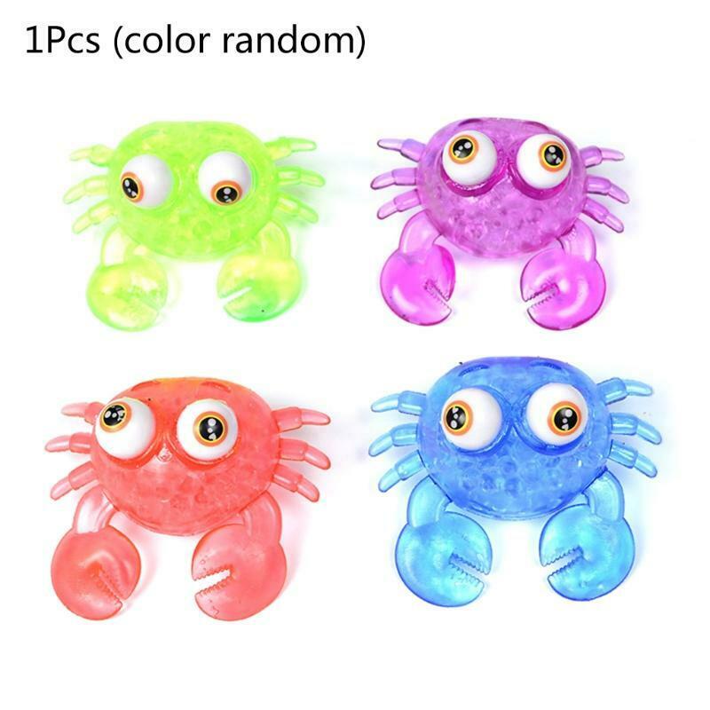 Squeeze Balls Big-eyed Crab Relief Toys Anxiety Sensory Toys Antistress Relax