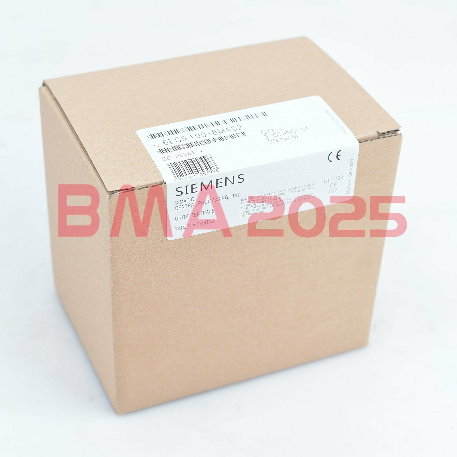New 6ES5100-8MA02 6ES5 100-8MA02 1year warranty DHL free ship SM9T