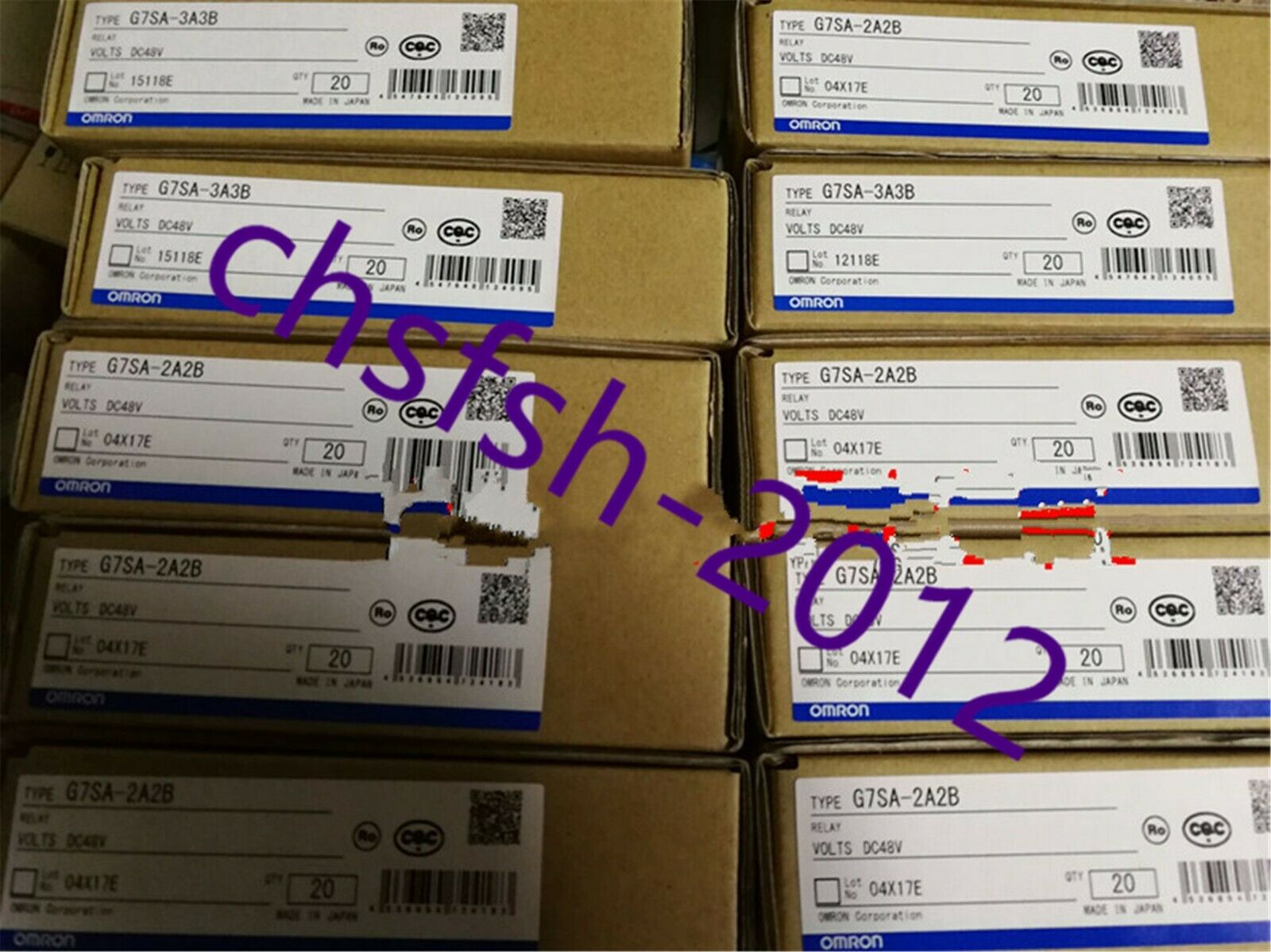 1 pcs New IN Box Omron G7SA-2A2B DC48V safety relay