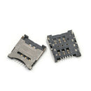 5Pcs MICRO SIM Small Card Holder Tray Reader 6P Flip Type Slot Replacement Parts