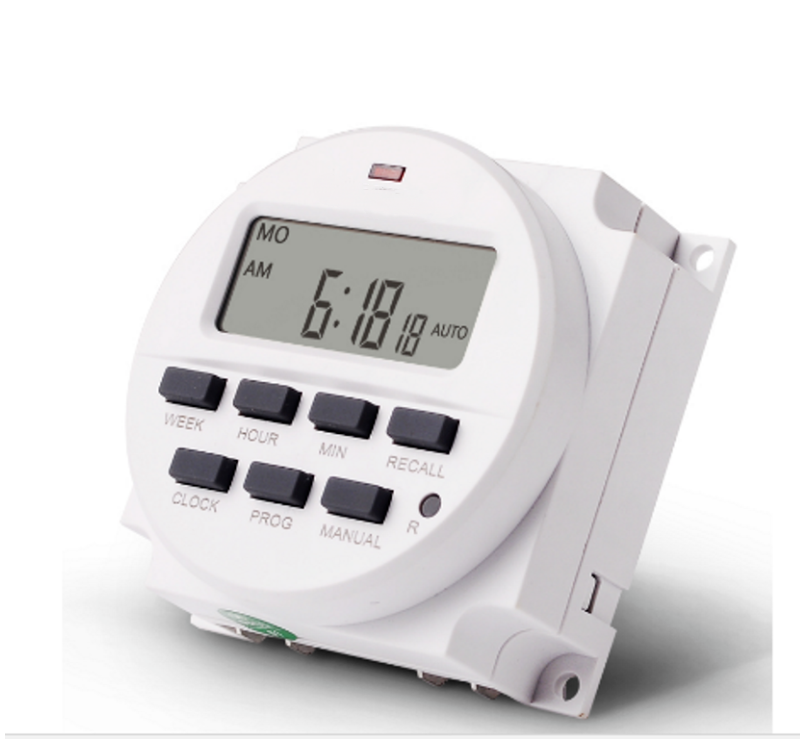 Tm618H-2 Sinotimer Display Programmable Lcd Digital Timer Time Switch 12V Dc