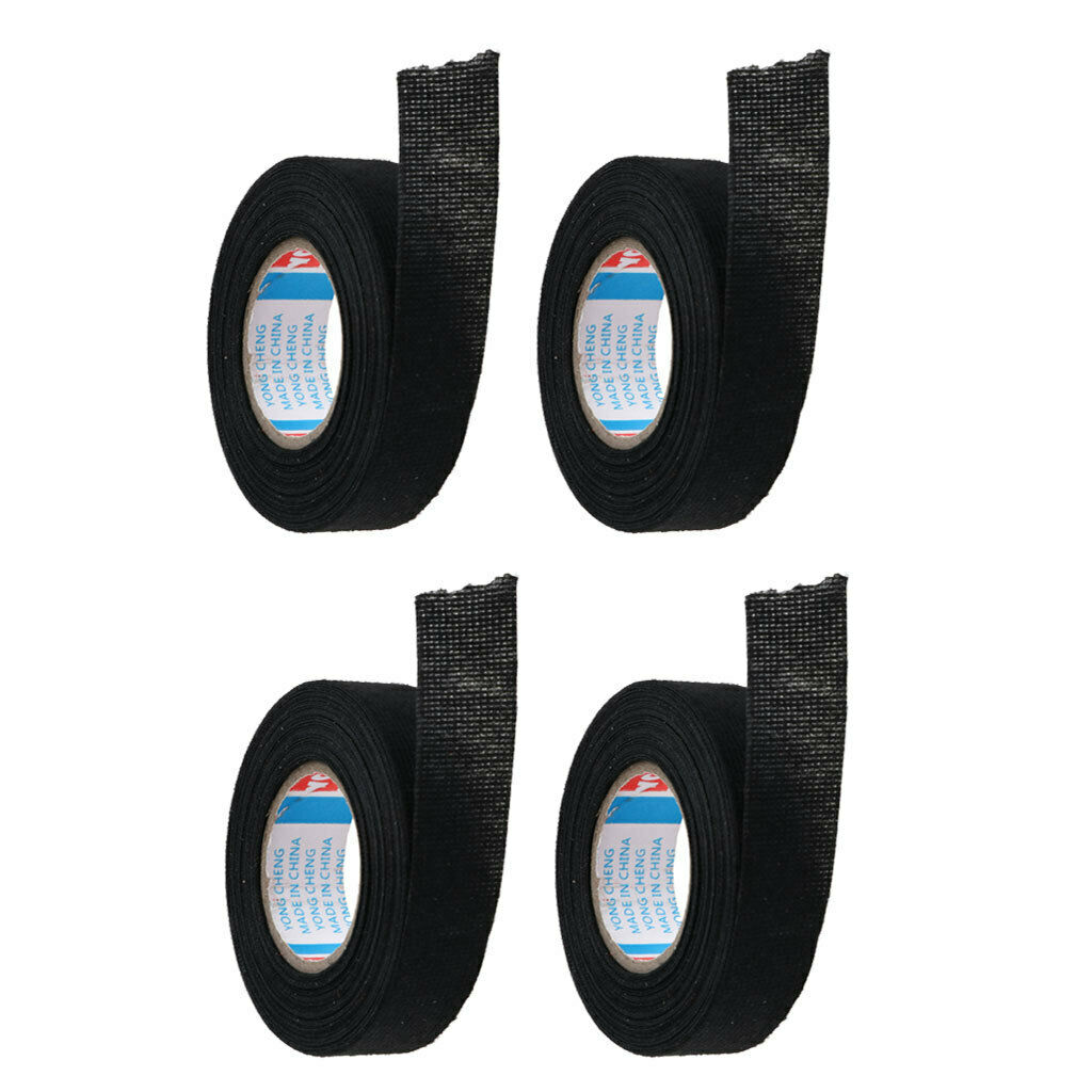 4pcs     Wiring     Loom     Harness     Adhesive     Polyester     Tape