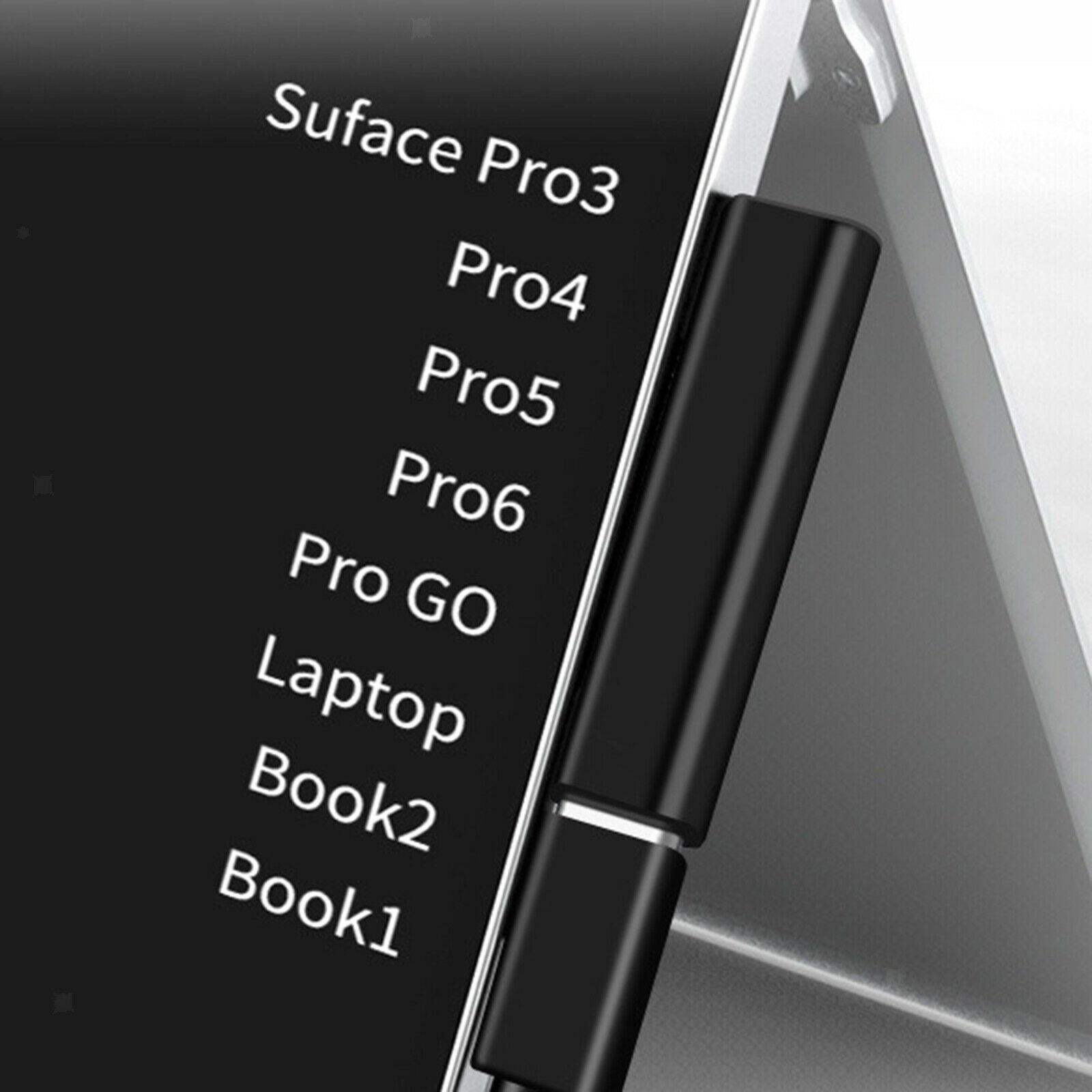 USB 3.1 Charging Adapters for Microsoft Surface Pro Works with 3A USB-C Cable