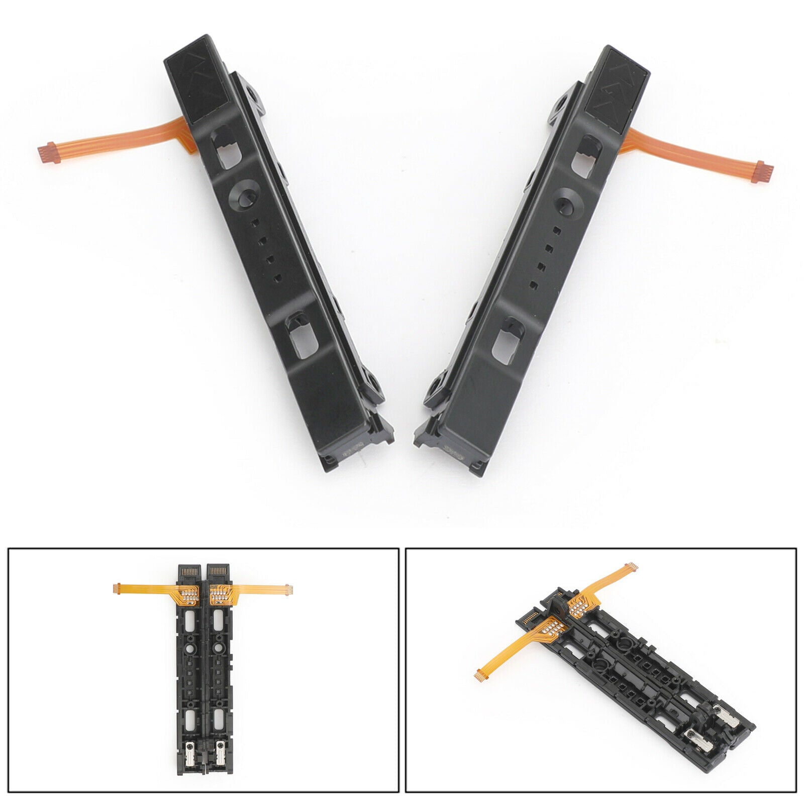 1 Pair Left + Right Slider Slidering rail with Flex Cable for Nintendo Switch