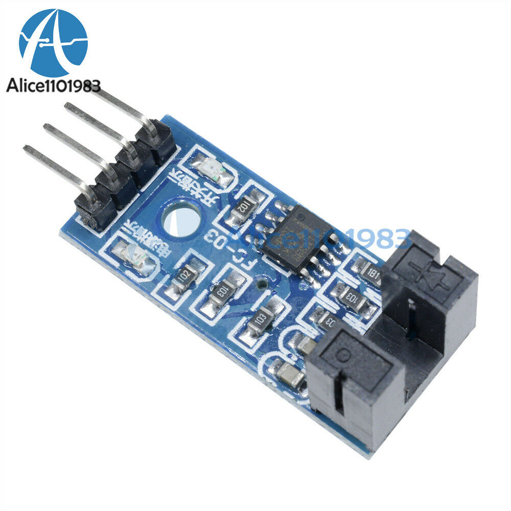 Slot Type Optocoupler Module 3.3V-5V LM393 Comparator Slot-Type For Arduino