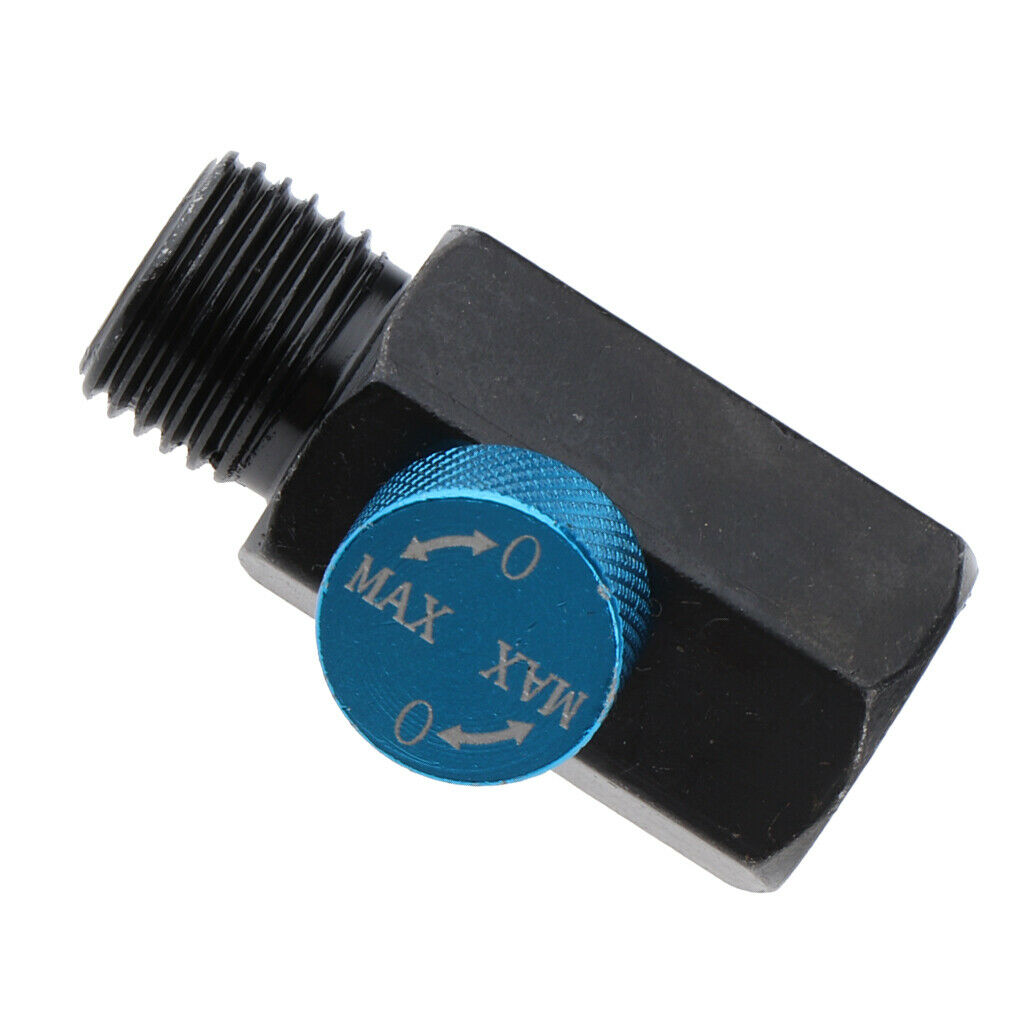 4 Pieces 1/4 NPT Inline Regulator Durable Steel Compressed Air Pressure Valve