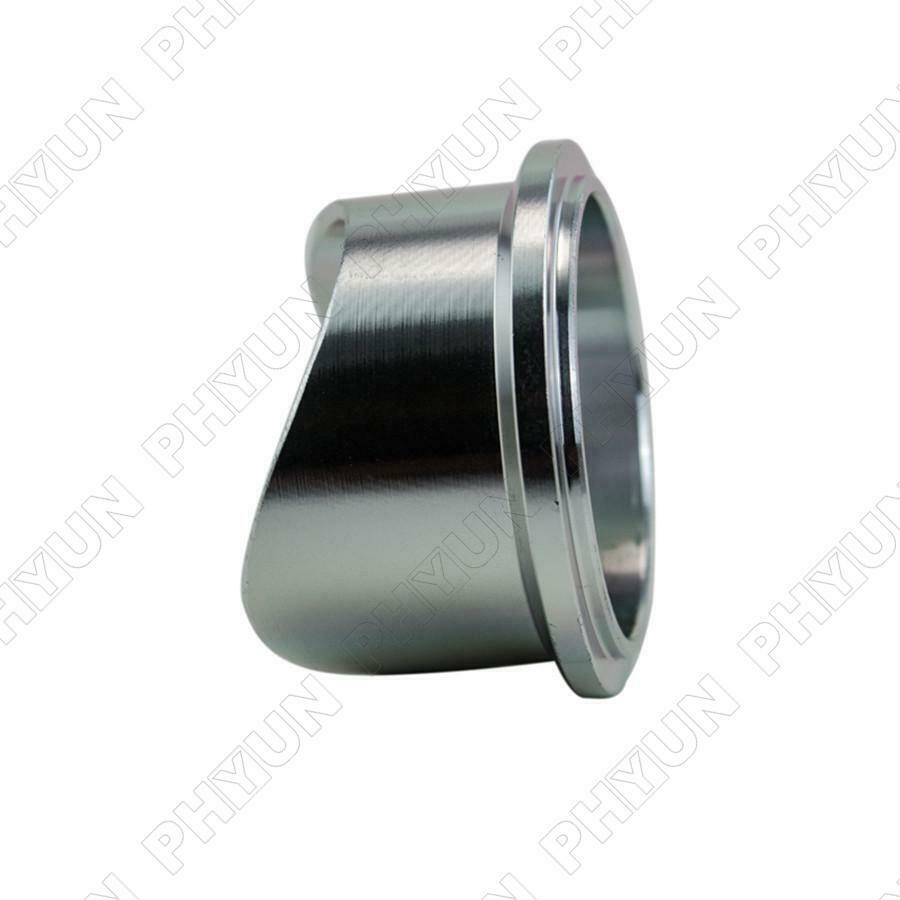 1x Blow Off Valve V Band Aluminum Weld On Flange Charge Pipe For 50mm BOV Turbo