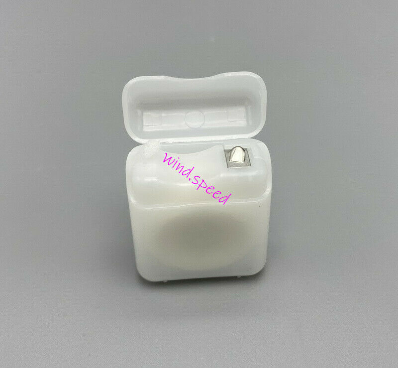 Dental Brackets Implants Crown Cleaner 2 roll Sponge Floss +50pcs Wire Threaders