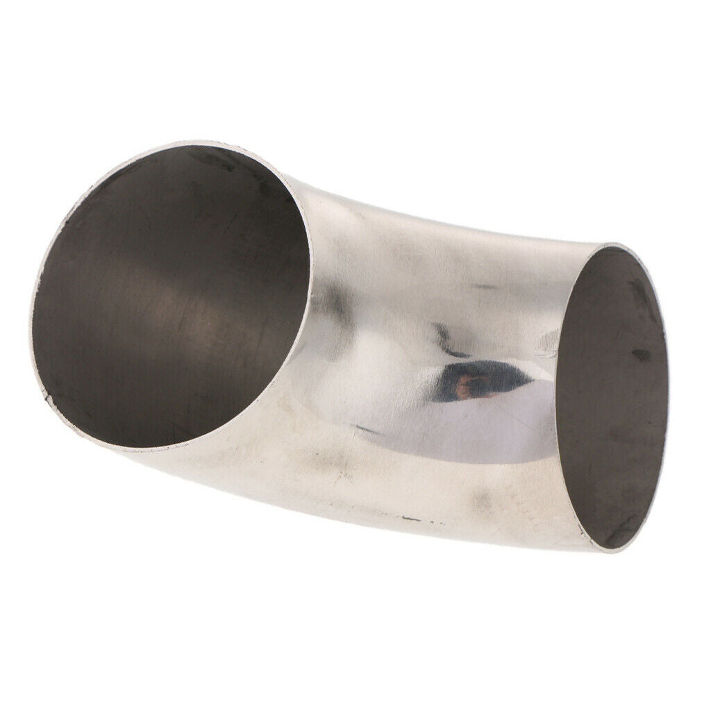 Auto 201 Stainless Steel 3" 90Degree Mandrel Exhaust Pipe Tube Thickness:1mm
