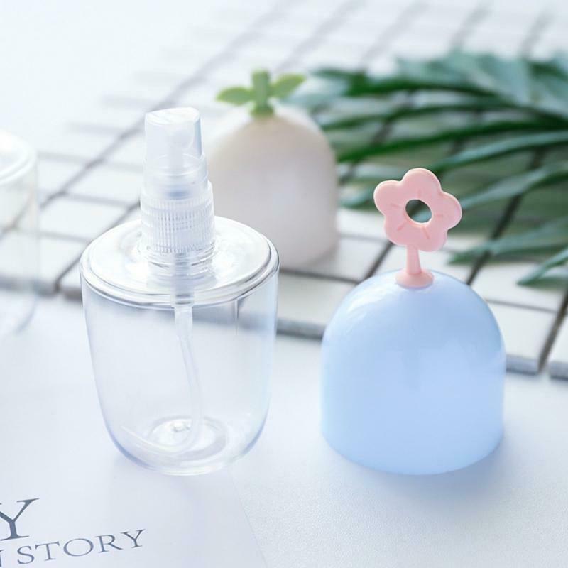 55ml Plastic Empty Spray Bottle for Make Up and Skin Care Refillable Random Colo