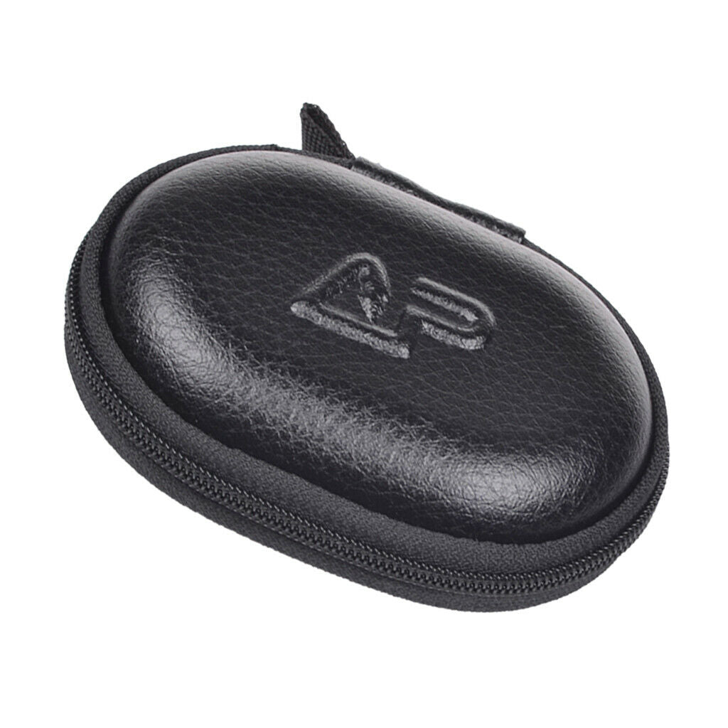 Black PU Leather Portable Bag for Plantronics M50 Bluetooth Headset