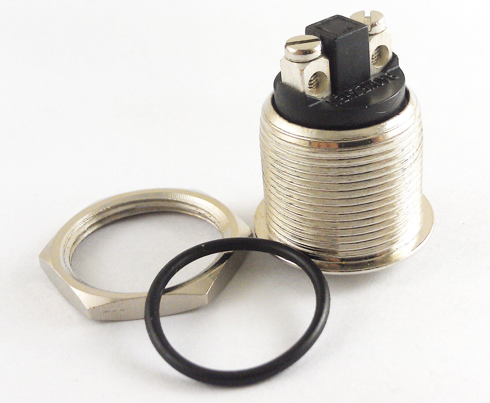 4pcs 19mm Metal Circle Round Top Push Button Momentary Waterproof Switch QN19-A2