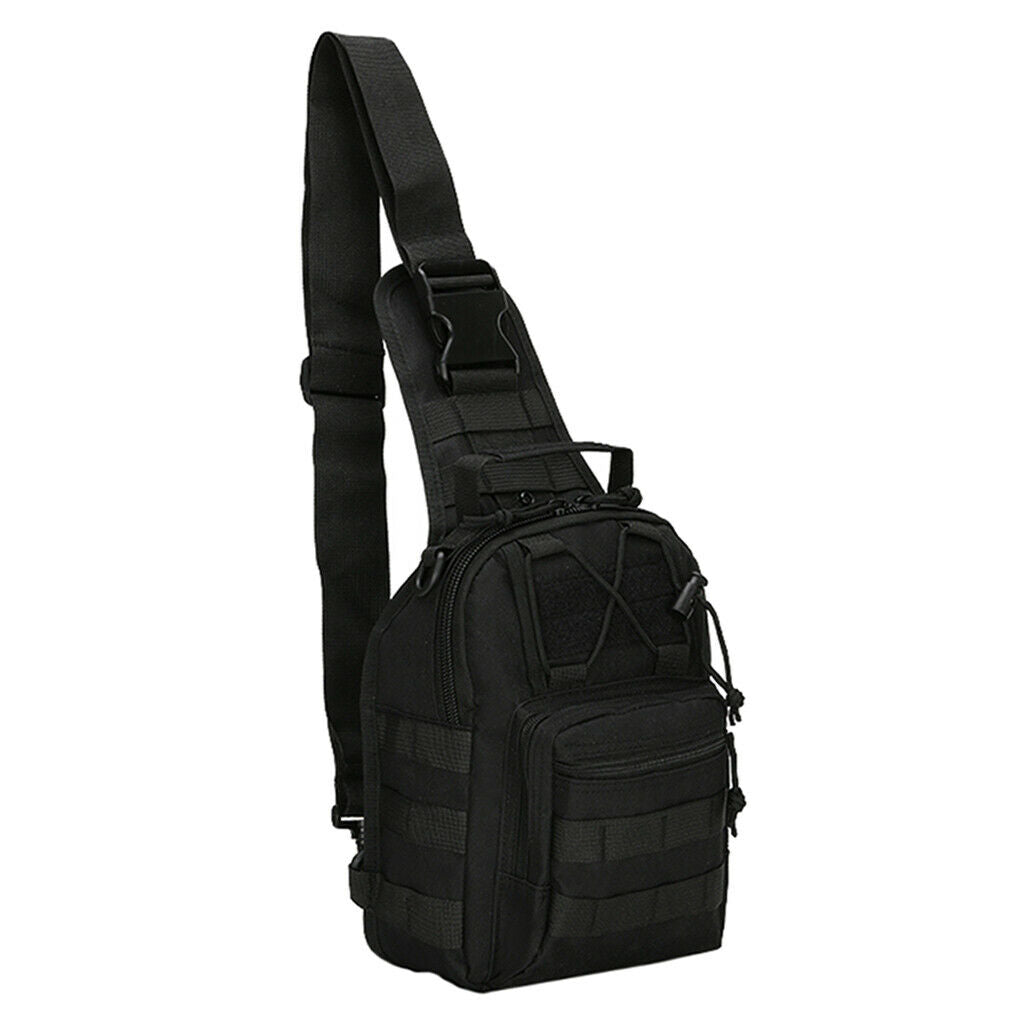 Unisex Men Crossbody Shoulder Sling Outdoor Sports Zipper Travel Messenger Bag -