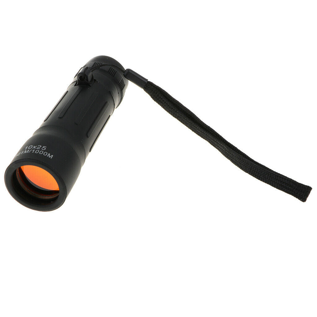 10x25 High Power Clear Monocular Telescope Bird Watching Outdoors Viewing