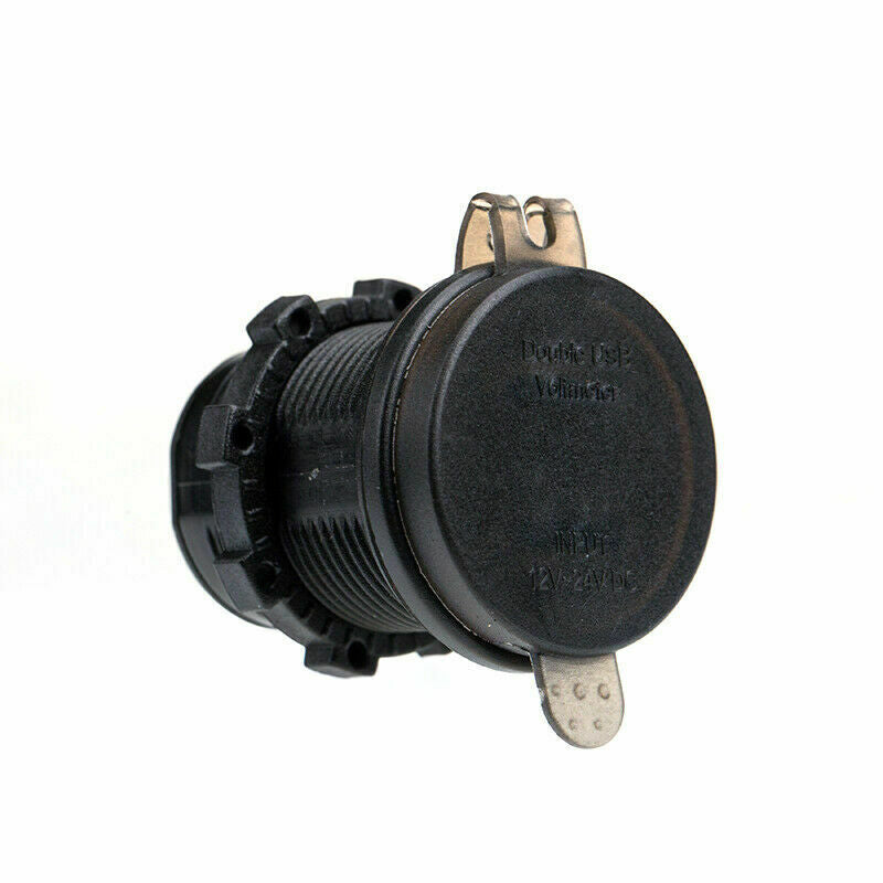 Green Light Motorcycle USB Charger Power Adapter Universal  Fit For Suzuki BMW