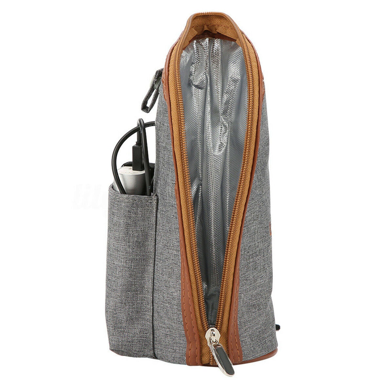 Baby Milk Bottle Heater Portable USB Heating Intelligence Travel Milk Warmer Bag