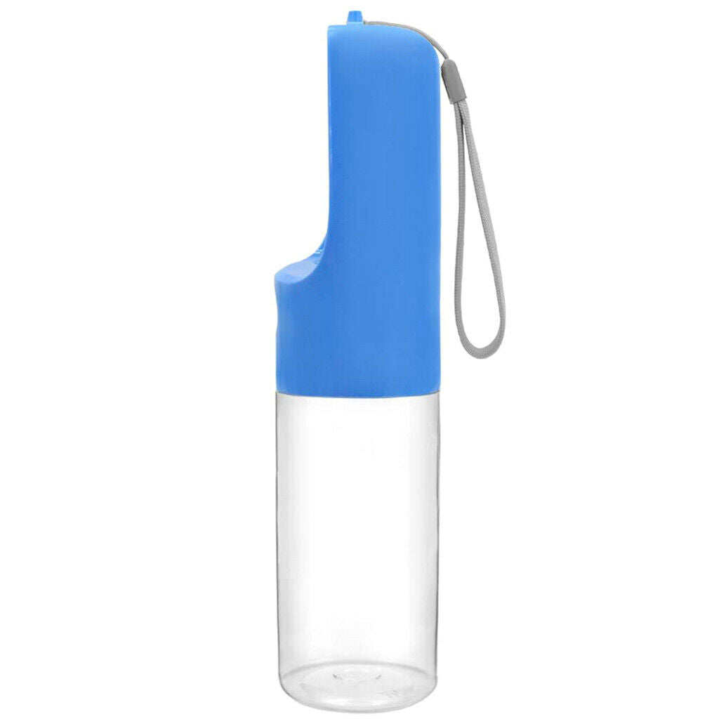 Portable Pet Drinking Cup Dog Cat Pet Water Feeder For Pet Dog Travel  Blue