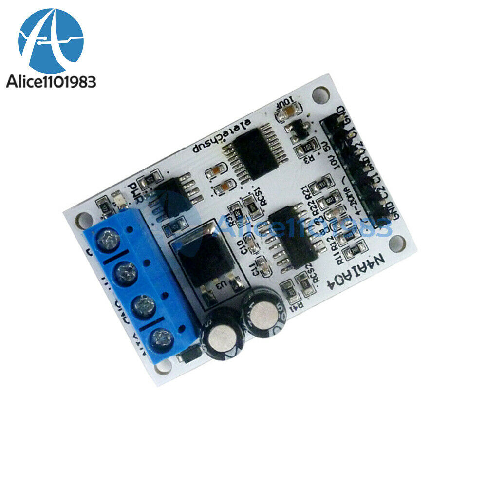 4 Channel Voltage Current Analog Acquisition RS485 Module 9V 12V 24V N4AIA04 RTU