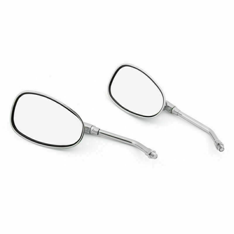 Rear View Mirrors Left Right Fits Yamaha XV1100/535/750 SR125/185/250 SRX600/400