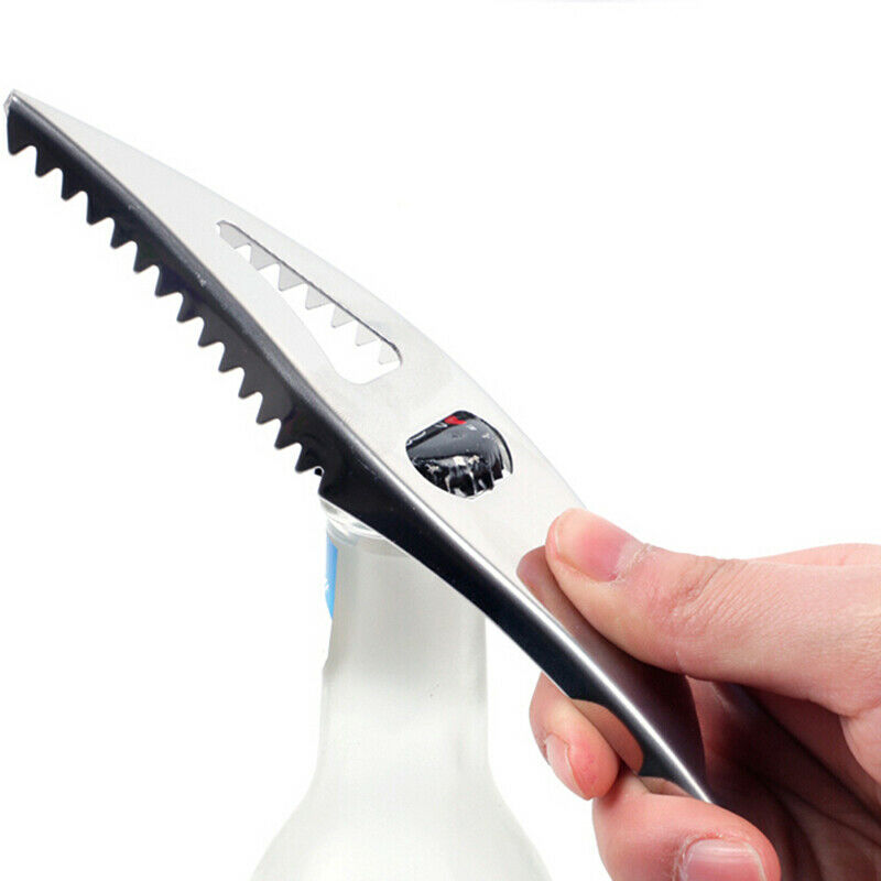 Fish Skin Scale Scraper Cleaner Stainless Steel Peeler Scaler Remover Cle.l8